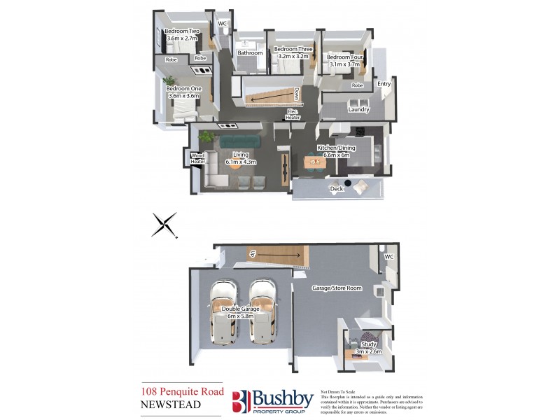 108 Penquite Road, Newstead TAS 7250 Floorplan
