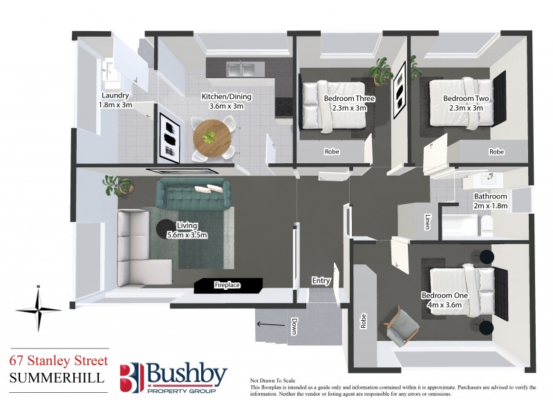 67 Stanley Street, Summerhill TAS 7250 Floorplan