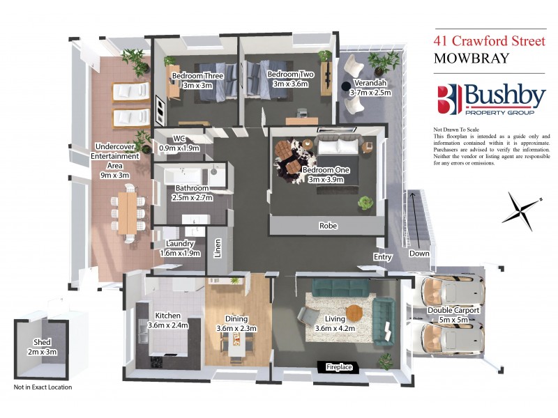 41 Crawford Street, Mowbray TAS 7248 Floorplan