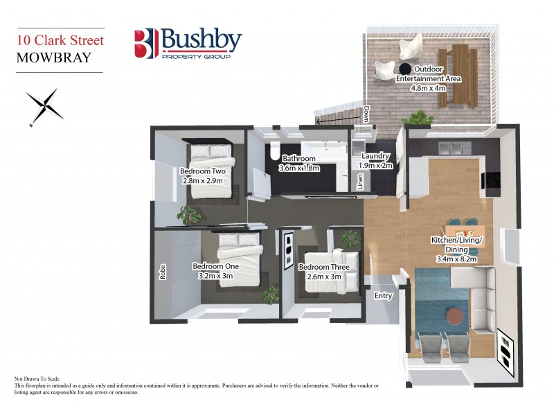 10 Clark Street, Mowbray TAS 7248 Floorplan