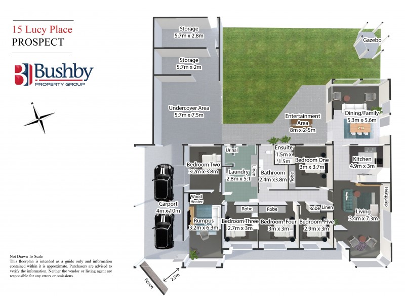 15 Lucy Place, Prospect TAS 7250 Floorplan