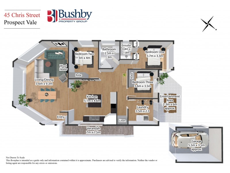 45 Chris Street, Prospect Vale TAS 7250 Floorplan