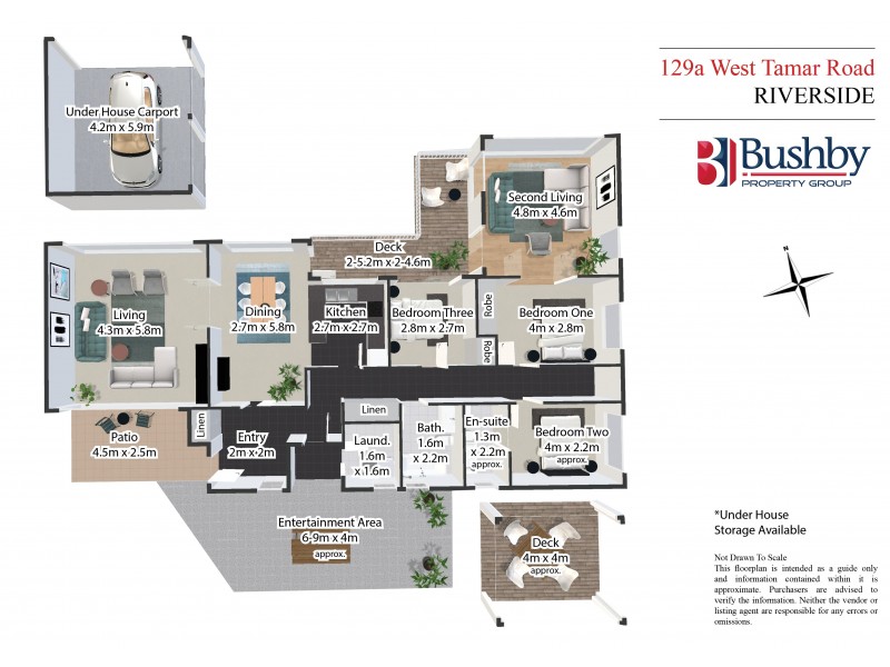 129A West Tamar Road, Riverside TAS 7250 Floorplan