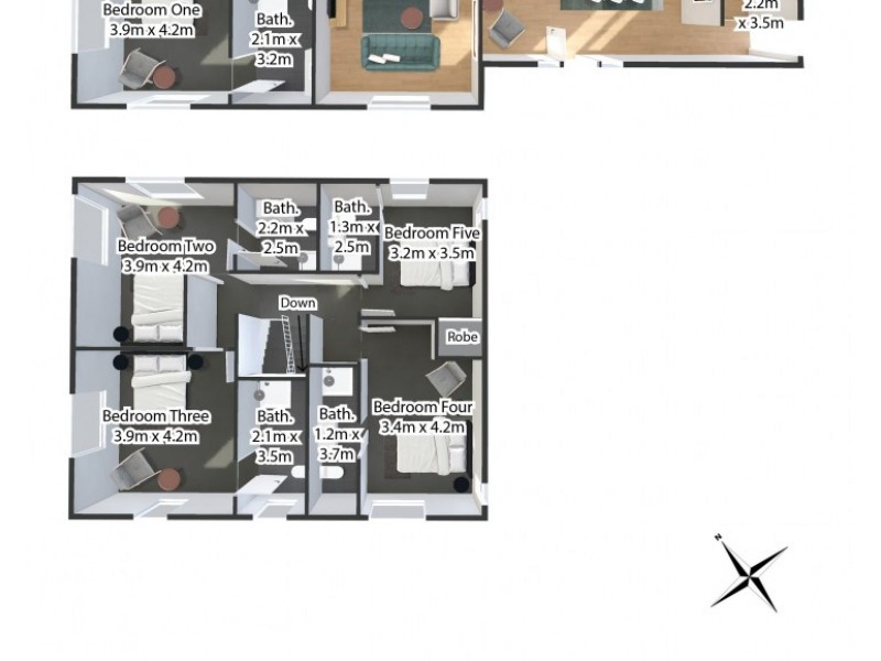 197 Ansons Bay Road, St Helens TAS 7216 Floorplan