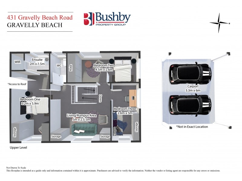 431 Gravelly Beach Road, Gravelly Beach TAS 7276 Floorplan