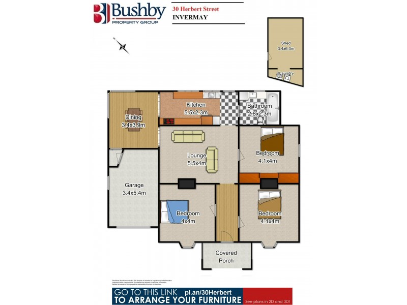 30 Herbert Street, Invermay TAS 7248 Floorplan