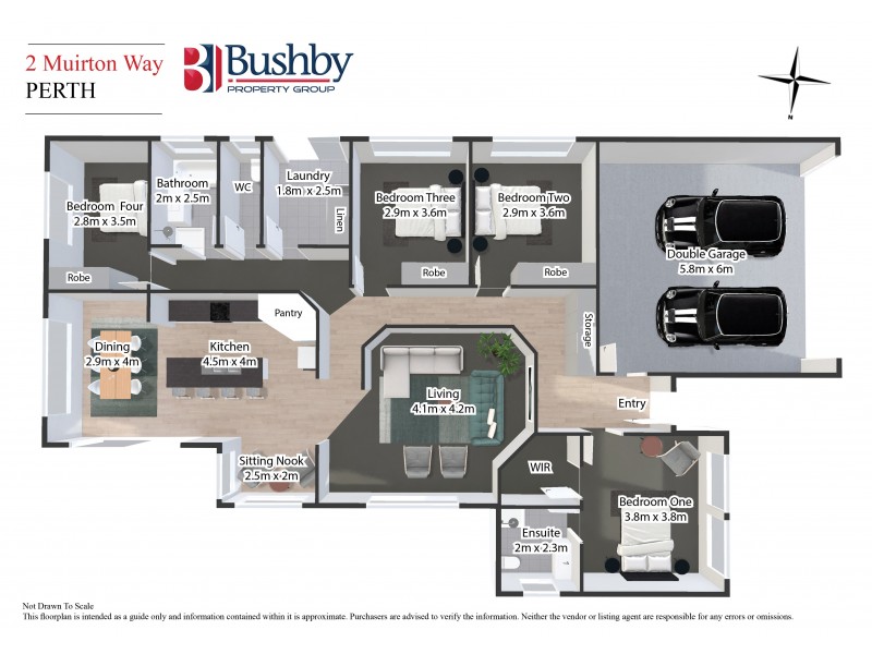 3 Muirton Way, Perth TAS 7300 Floorplan
