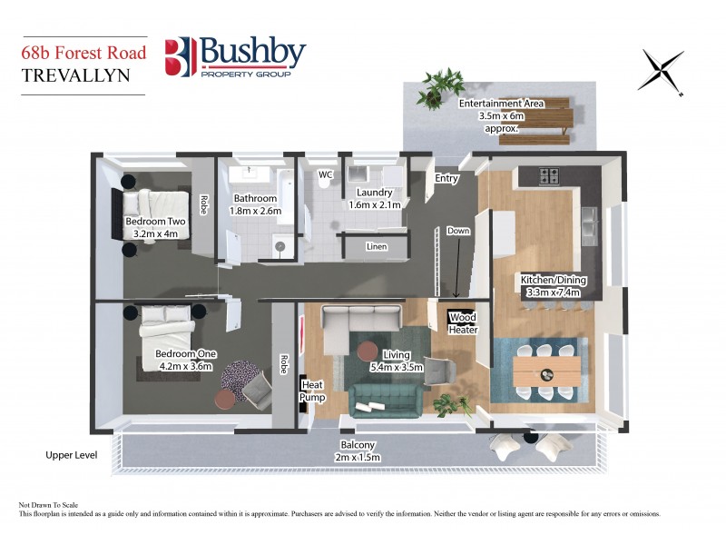 68b Forest Road, Trevallyn TAS 7250 Floorplan