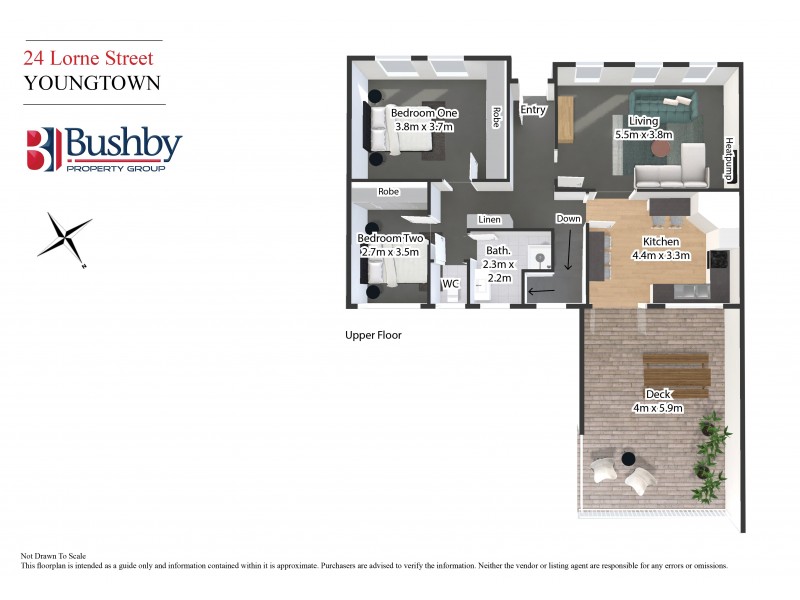 24 Lorne Street, Youngtown TAS 7249 Floorplan