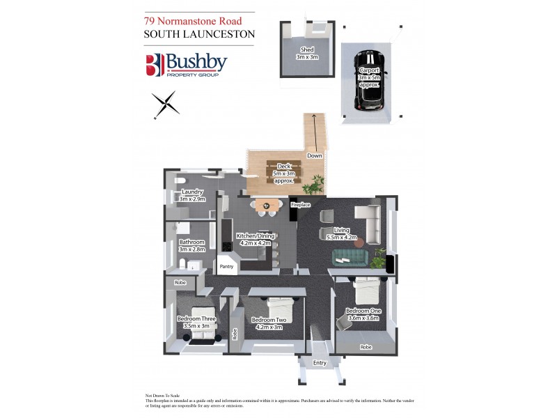 79 Normanstone Road, South Launceston TAS 7249 Floorplan