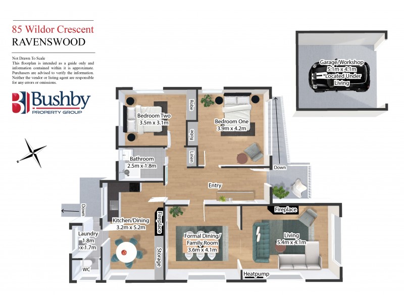 85 Wildor Crescent, Ravenswood TAS 7250 Floorplan