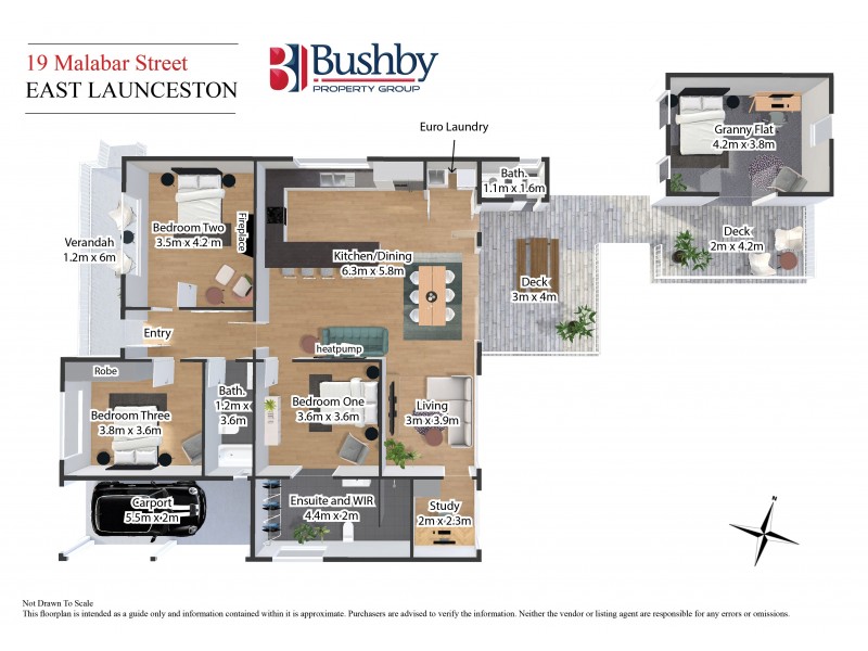19 Malabar Street, East Launceston TAS 7250 Floorplan