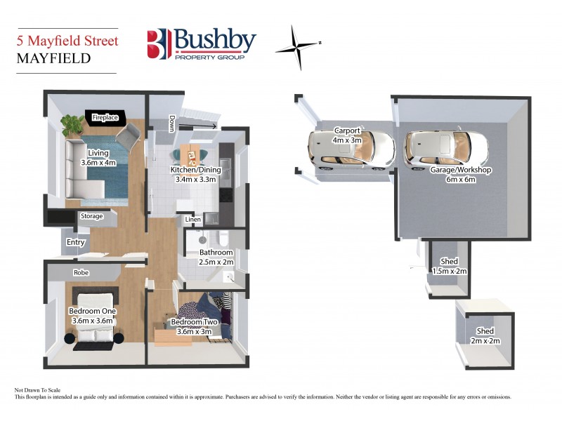 5 Mayfield Street, Mayfield TAS 7248 Floorplan