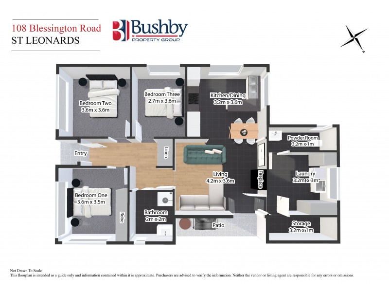 108 Blessington Road, St Leonards TAS 7250 Floorplan