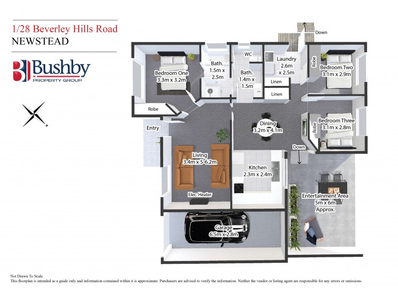 1/28 Beverley Hills Road, Newstead TAS 7250 Floorplan