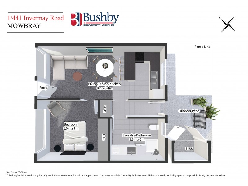 1/441 Invermay Road, Mowbray TAS 7248 Floorplan