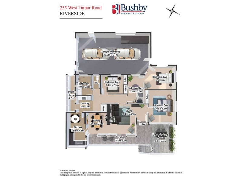 253 West Tamar Road, Riverside TAS 7250 Floorplan