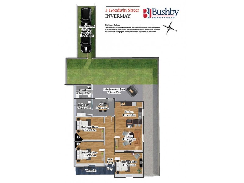 3 Goodwin Street, Invermay TAS 7248 Floorplan