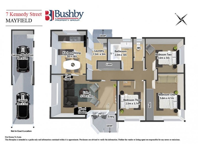 7 Kennedy Street, Mayfield TAS 7248 Floorplan