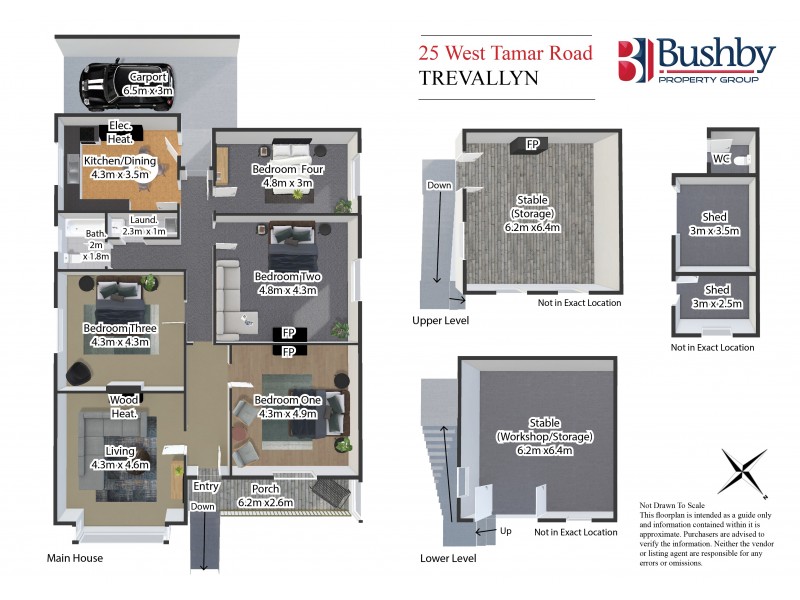 25 West Tamar Road, Trevallyn TAS 7250 Floorplan