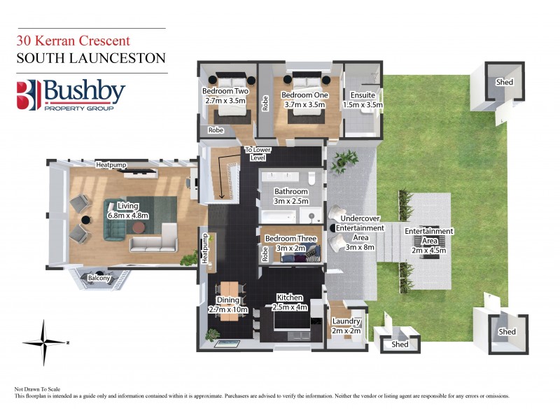 30 Kerran Crescent, South Launceston TAS 7249 Floorplan