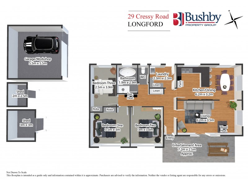 29 Cressy Road, Longford TAS 7301 Floorplan