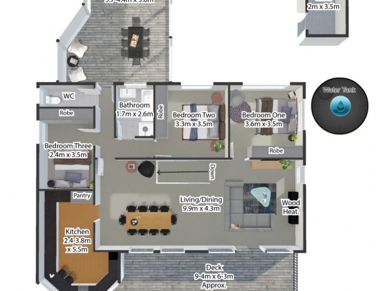 18 Ralph Street, Weymouth TAS 7252 Floorplan