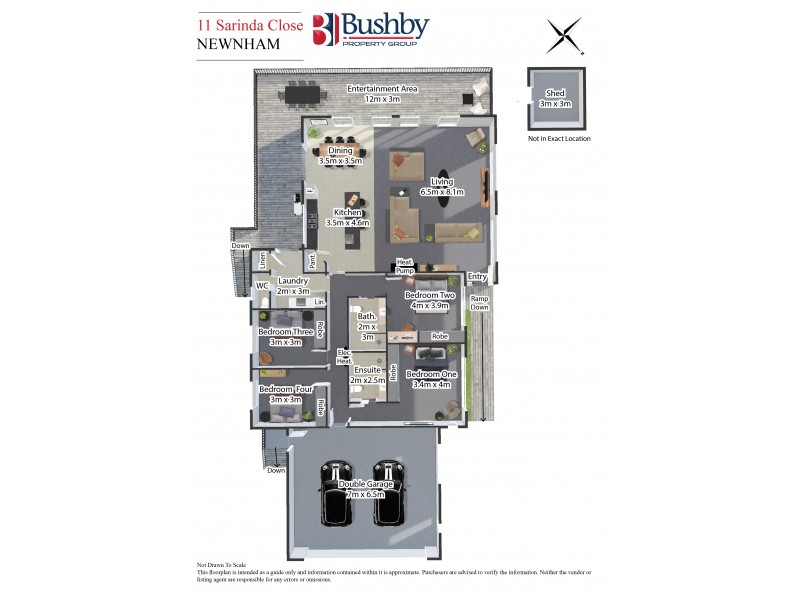 11 Sarinda Close, Newnham TAS 7248 Floorplan