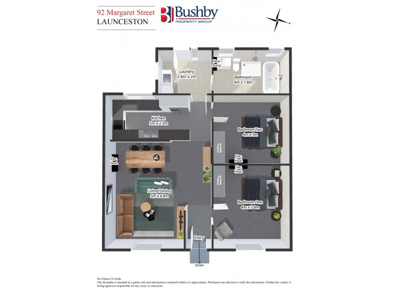 92 Margaret Street, Launceston TAS 7250 Floorplan