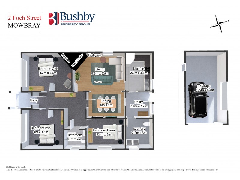 2 Foch Street, Mowbray TAS 7248 Floorplan