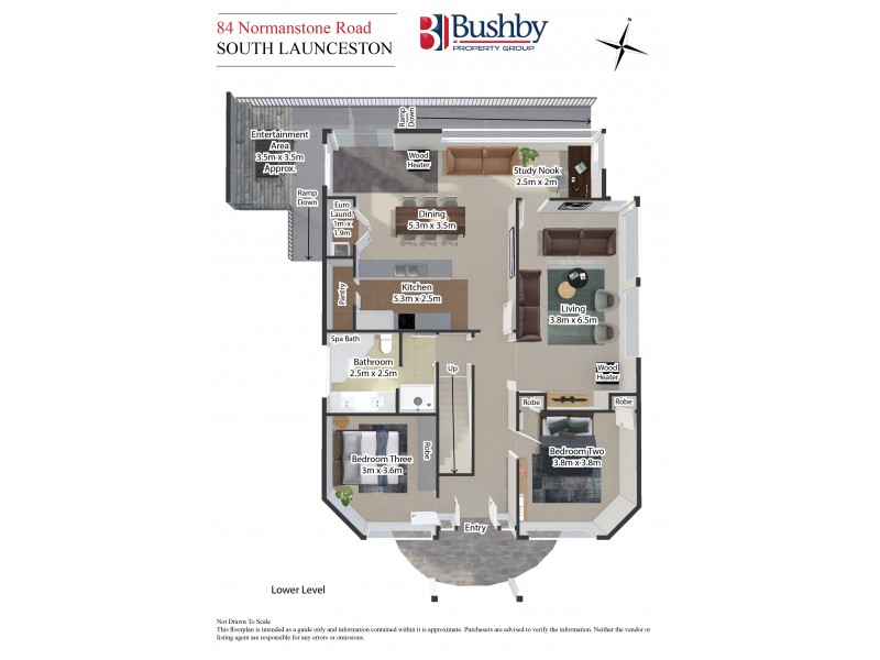 84 Normanstone Road, South Launceston TAS 7249 Floorplan