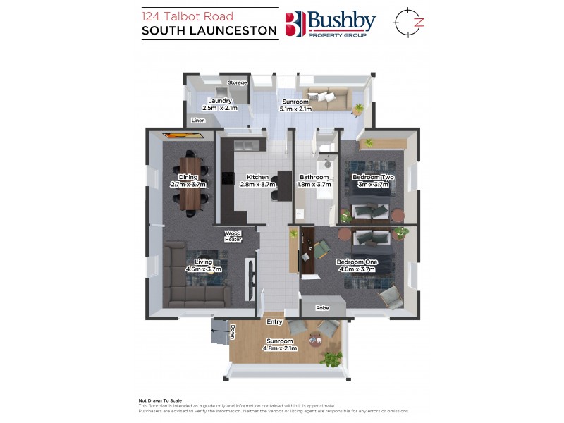 124 Talbot Road, South Launceston TAS 7249 Floorplan