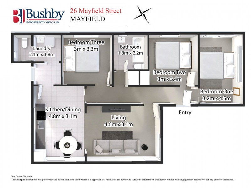 26 Mayfield Street, Mayfield TAS 7248 Floorplan