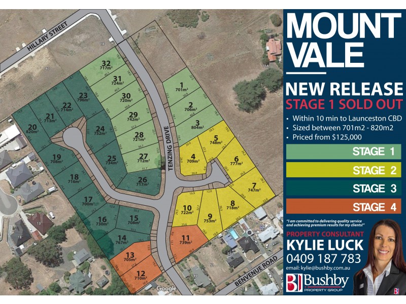 Lot 7 Mount Vale Estate – Tenzing Drive, St Leonards TAS 7250