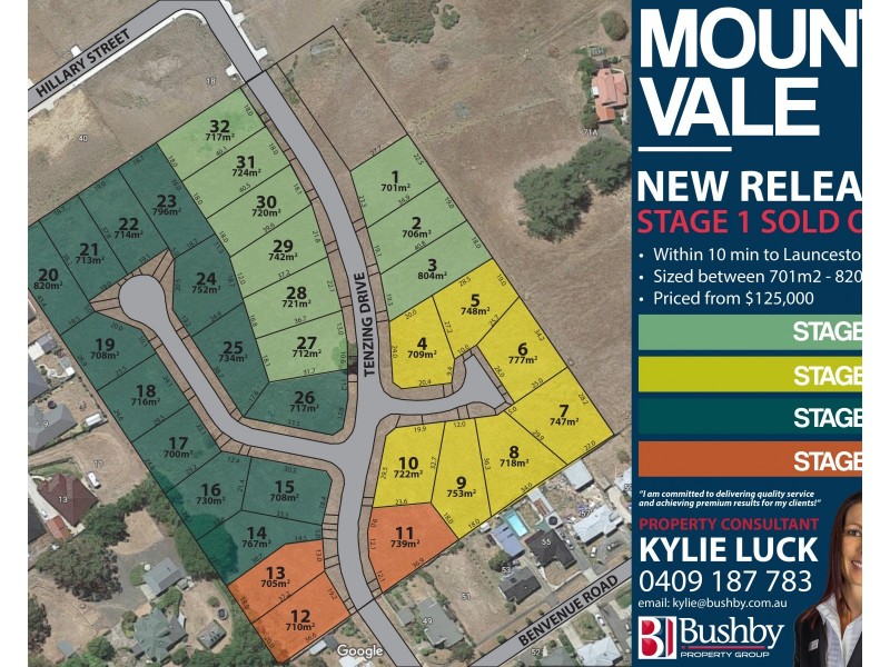 Lot 9 Mount Vale Estate – Tenzing Drive, St Leonards TAS 7250