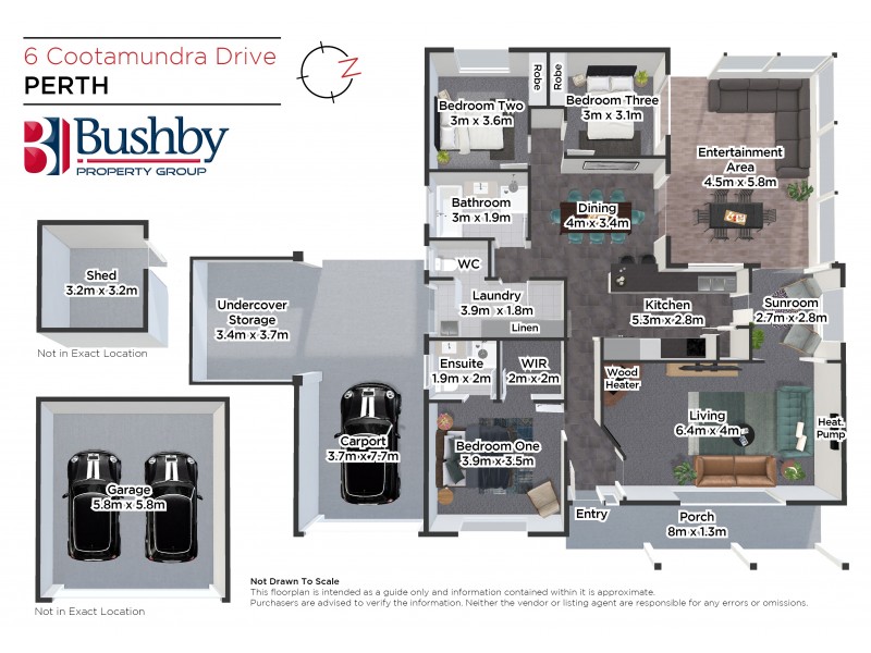 6 Cootamundra Drive, Perth TAS 7300 Floorplan
