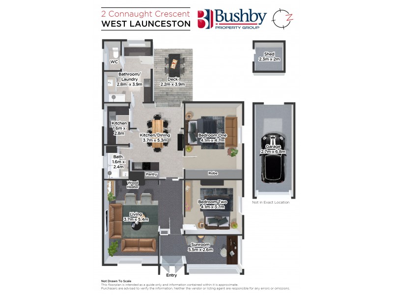 2 Connaught Crescent, West Launceston TAS 7250 Floorplan