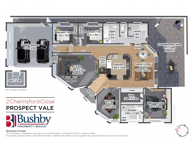 2 Chelmsford Close, Prospect Vale TAS 7250 Floorplan