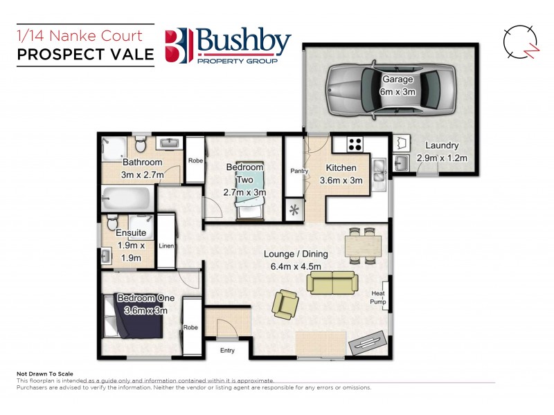 1/14 Nanke Court, Prospect Vale TAS 7250 Floorplan