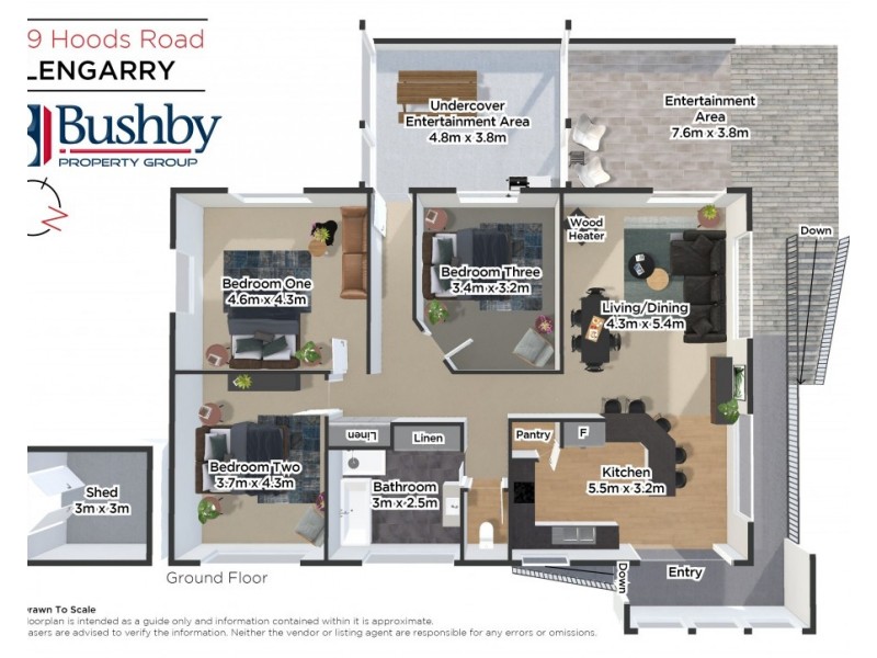 149 Hoods Road, Glengarry TAS 7275 Floorplan