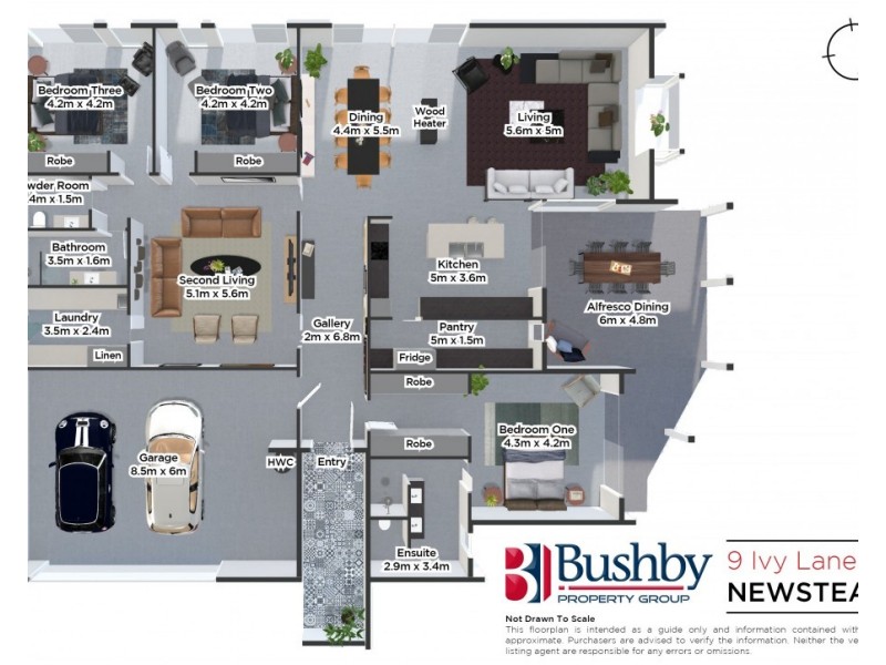 9 Ivy lane, Newstead TAS 7250 Floorplan
