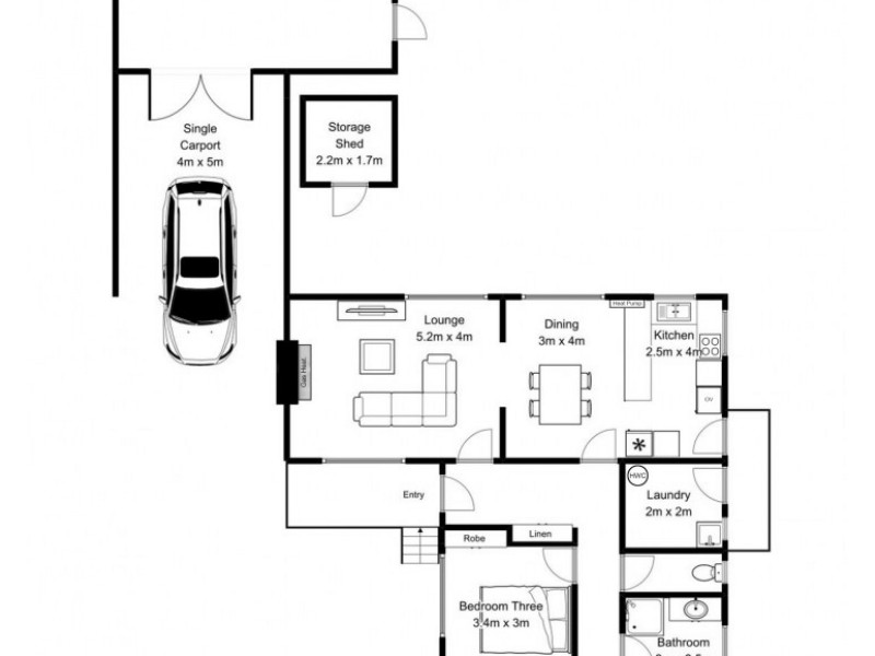 37 Clark Street, Mowbray TAS 7248 Floorplan