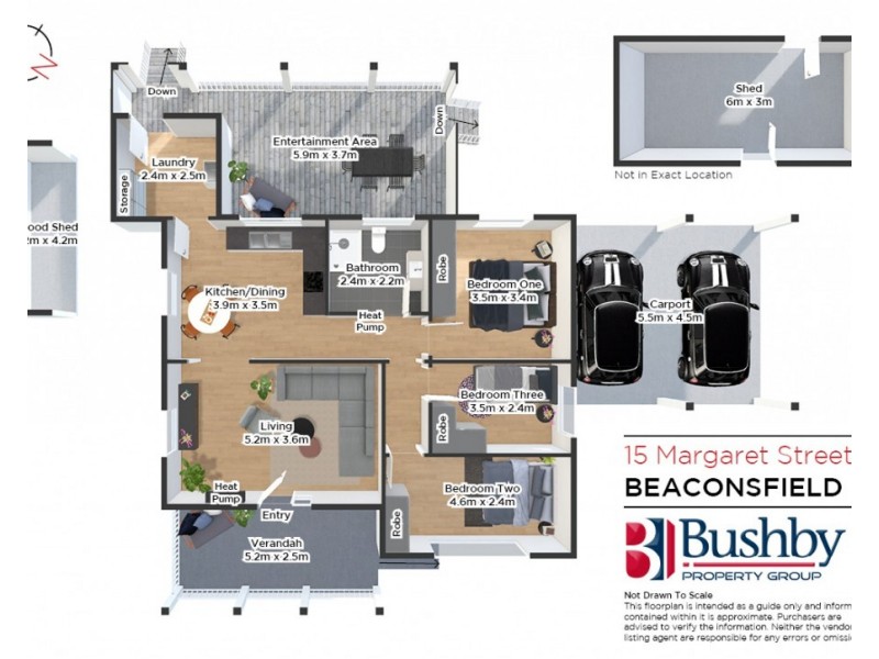 15 Margaret Street, Beaconsfield TAS 7270 Floorplan
