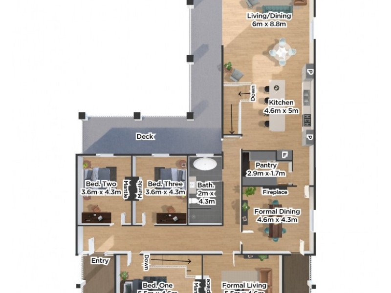 111 Elphin Road, Newstead TAS 7250 Floorplan