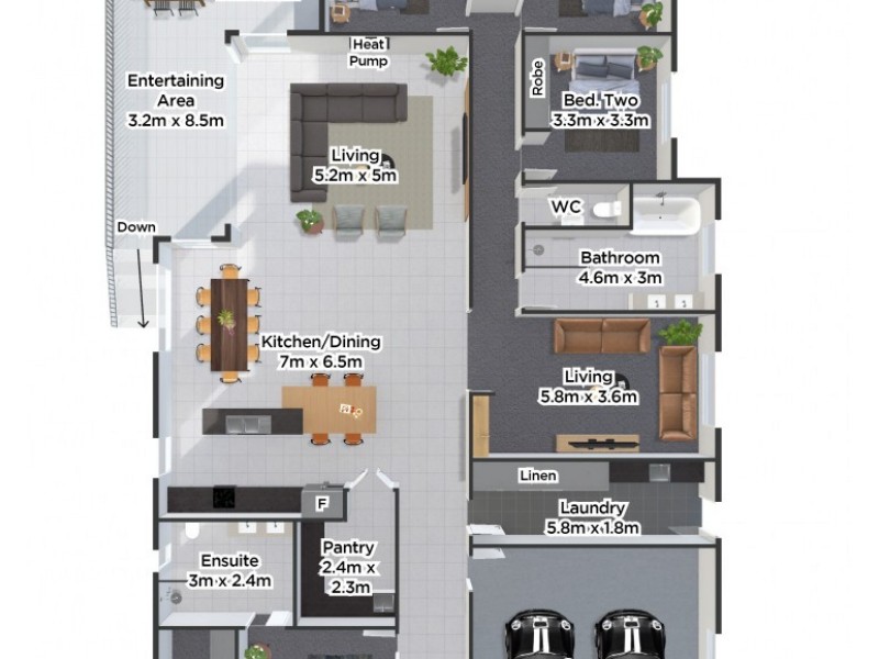 18 Lakeside Drive, Kings Meadows TAS 7249 Floorplan