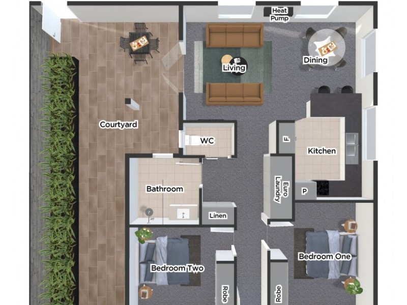 1/70 Arthur Street, East Launceston TAS 7250 Floorplan