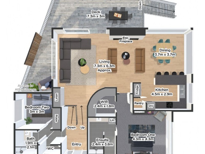 118 Richard Street, Bridport TAS 7262 Floorplan