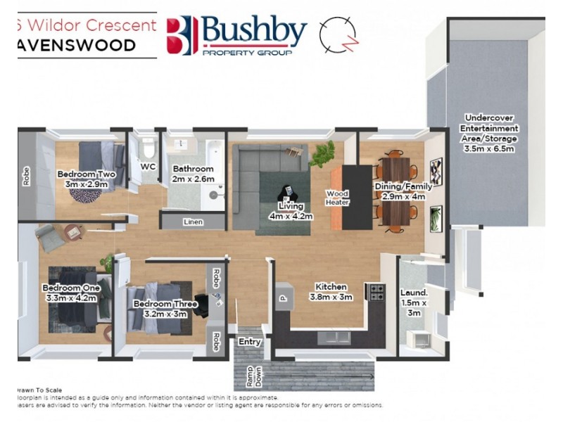 96 Wildor Crescent, Ravenswood TAS 7250 Floorplan