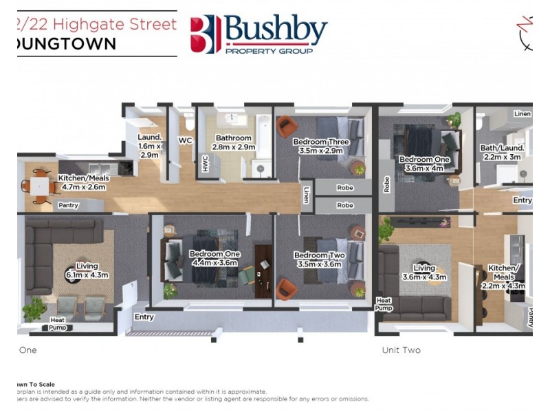 1&2/22 Highgate Street, Youngtown TAS 7249 Floorplan