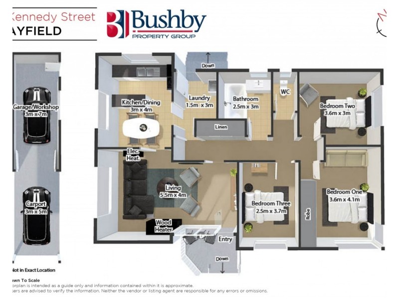 7 Kennedy Street, Mayfield TAS 7248 Floorplan